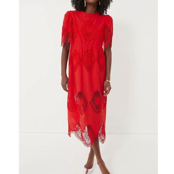 TUCKERNUCK Red Catalina Dress LARGE - Picture 2 of 12